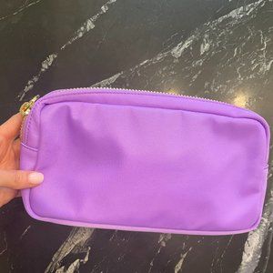 Stoney Clover Lane bright purple small pouch
